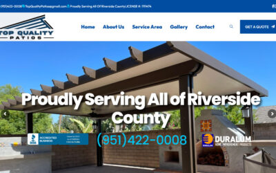 Top Quality Patios Menifee CA